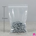 Heavy Duty Grip Seal Bag - 7" x 10" x 350 gauge