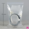 Heavy Duty Grip Seal Bag - 9" x 14" x 350 gauge