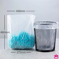 Pedal Bin Liner - 11x17.5" wide x 18" long x 40g