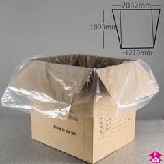 Polythene Box Liner - 48/80 x 71" 200g