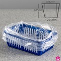 Polythene Box Liner - 10/16 x 25" 150g