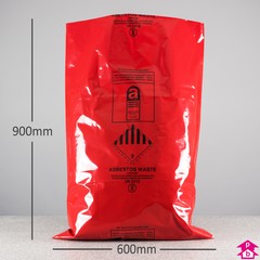 Printed Waste Sacks - 24" x 36" x 400 gauge