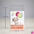 Sealable Display Bag - 135mm x 185mm + 30mm lip
