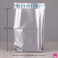 Silver Mailing Envelope - 229mm x 324mm x 50 micron