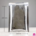 Silver Metallic Mailer - 165mm x 230mm + 40mm lip