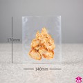 Vacuum Bag - 140mm wide x 170mm long  70mu