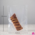 Vacuum Bag - 250mm wide x 300mm long  70mu