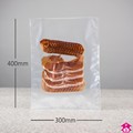 Vacuum Bag - 300mm wide x 400mm long  70mu