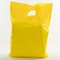 Yellow Carrier Bag - 15" x 18" + 3"  x 140/180 v/g