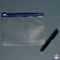 Zip Portfolio Bag - Blue Self Seal - 8" wide  x 6" Deep  x 500g