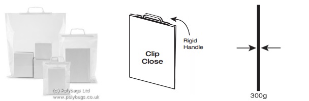 Clip Close Carrier Bags