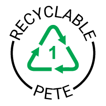 Recyclable 1 PET