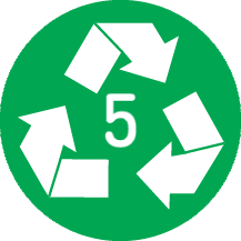 Recyclable 5 PP