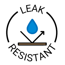 Leak-resistant icon