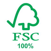 FSC 100% standard icon