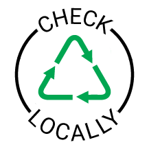 Recycling limited - please check locally