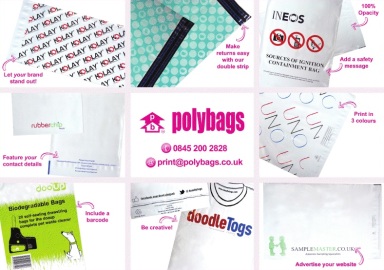 Printed mailing bags