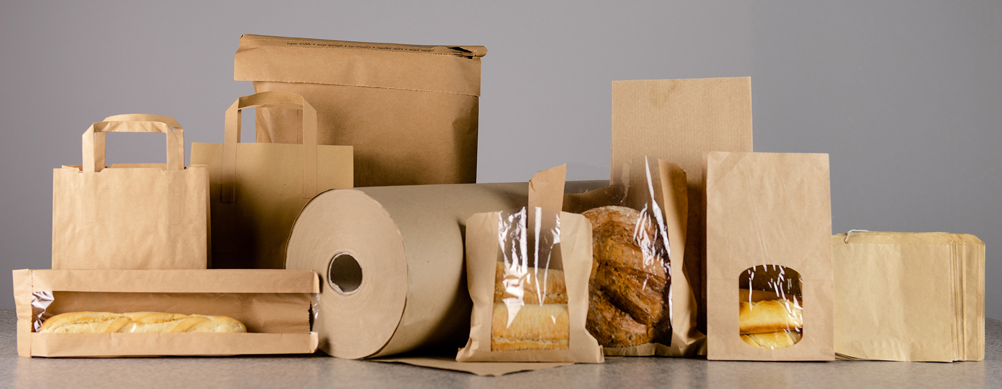 Brown paper packaging