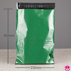 100% Recycled Biodegradable Mailing Bag (250mm wide x 350mm length, 40 micron thickness)