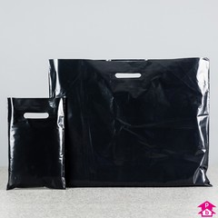 15% Off Strong HD Black Carrier Bags