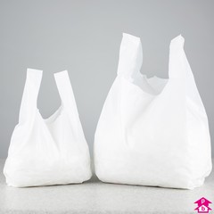 20% Off Supreme Extra-Strong White Vest Carrier Bags