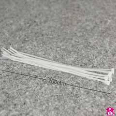 8" Cable Tie - 200mm (8") Long x 2.5mm wide