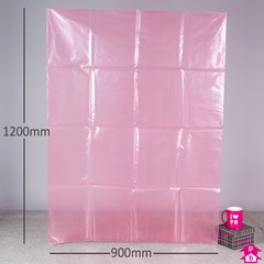 Antistatic Bag (900mm wide x 1200mm long x 75 micron (36" x 48" x 300 gauge))