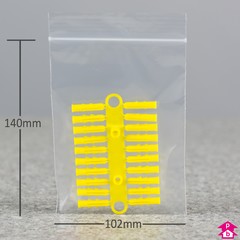 Budget Grip Seal Bag (4" x 5.5" x 160 gauge)