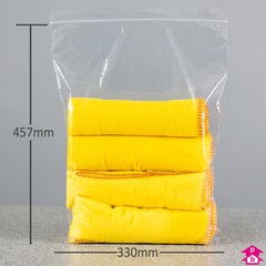 Budget Grip Seal Bag (13" x 18" x 160 gauge)