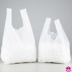 Cheap and Cheerful White Vest Carriers