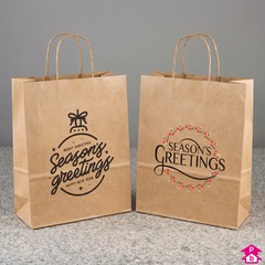 Christmas Paper Carrier Bags