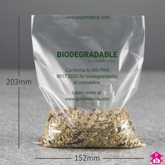 Clear Biodegradable Bag