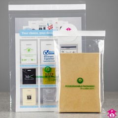 Clear Biodegradable Mailing Bags