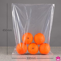 Clear Dispenser Pack Bags - Large (300mm x 450mm x 28 micron (12" x 18" x 112 gauge))