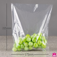 Clear Dispenser Pack Bags - Medium (175mm x 225mm x 28 micron (7" x 9" x 112 gauge))