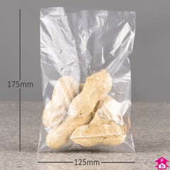 Clear Dispenser Pack Bags - Small (125mm x 175mm x 28 micron (5" x 7" x 112 gauge))