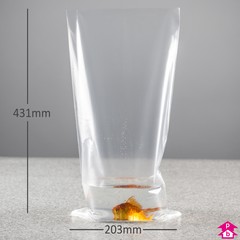 Clear Fish Bag (8 x 17" 250 gauge)