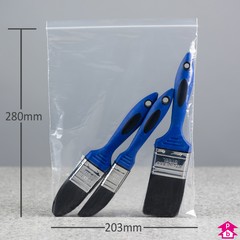 Clear Grip Seal Bag