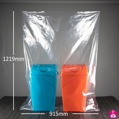 Clear Hercules Polymax Bag - Extra Large (915mm x 1219mm x 37.5 micron (36" x 48" x 150 gauge))