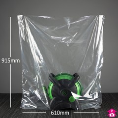 Clear Hercules Polymax Bag - Large (610mm x 915mm x 37.5 micron (24" x 36" x 150 gauge))