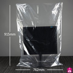 Clear Hercules Polymax Bag - Large (762mm x 915mm x 37.5 micron (30" x 36" x 150 gauge))