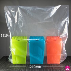 Clear HERCULES PolyMax Bags (48" wide x 48" long 150 gauge)