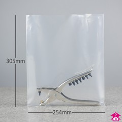 Clear Polybag - Heavy Duty (254mm x 305mm x 125 micron (10" x 12" x 500 gauge))