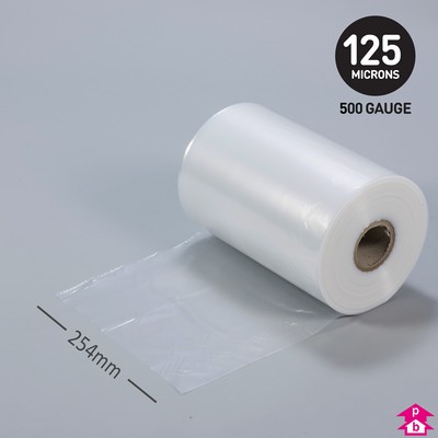 Tubo Layflat In Polietilene Trasparente 2x168m | Per Fare Sacchetti Pesanti Calibro 500