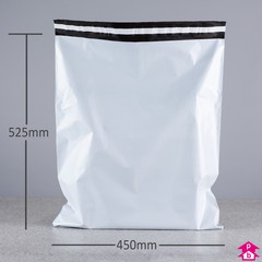 Co-Ex Mailing Sack - 450mm x 525mm (18 x 21")  50mu