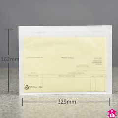 Document-Enclosed Paper Envelope - A5 (Plain) - 229mm wide x 162mm long (A5)