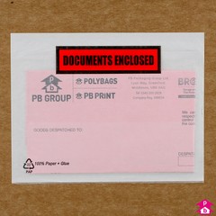 Document-Enclosed Paper Envelope - A6 (Printed) - 162mm wide x 114mm ...