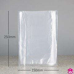 Embossed Vacuum Pouch - Mini (150mm wide x 250mm long, 70 micron thickness)