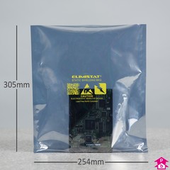 ESD Shielding Bag - 254mm x 305mm x 70mu (10" x 12" x 280 gauge)