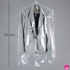 Garment Covers On Roll - Clear (20/24" wide x 36" long (Shirt size), 80 gauge thickness - 477 covers per roll)